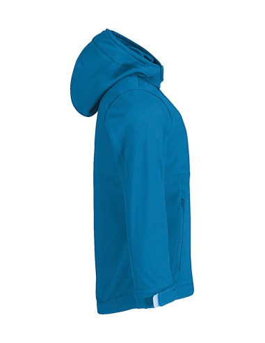 B-JK969-Kids Hooded Softshell Jacket